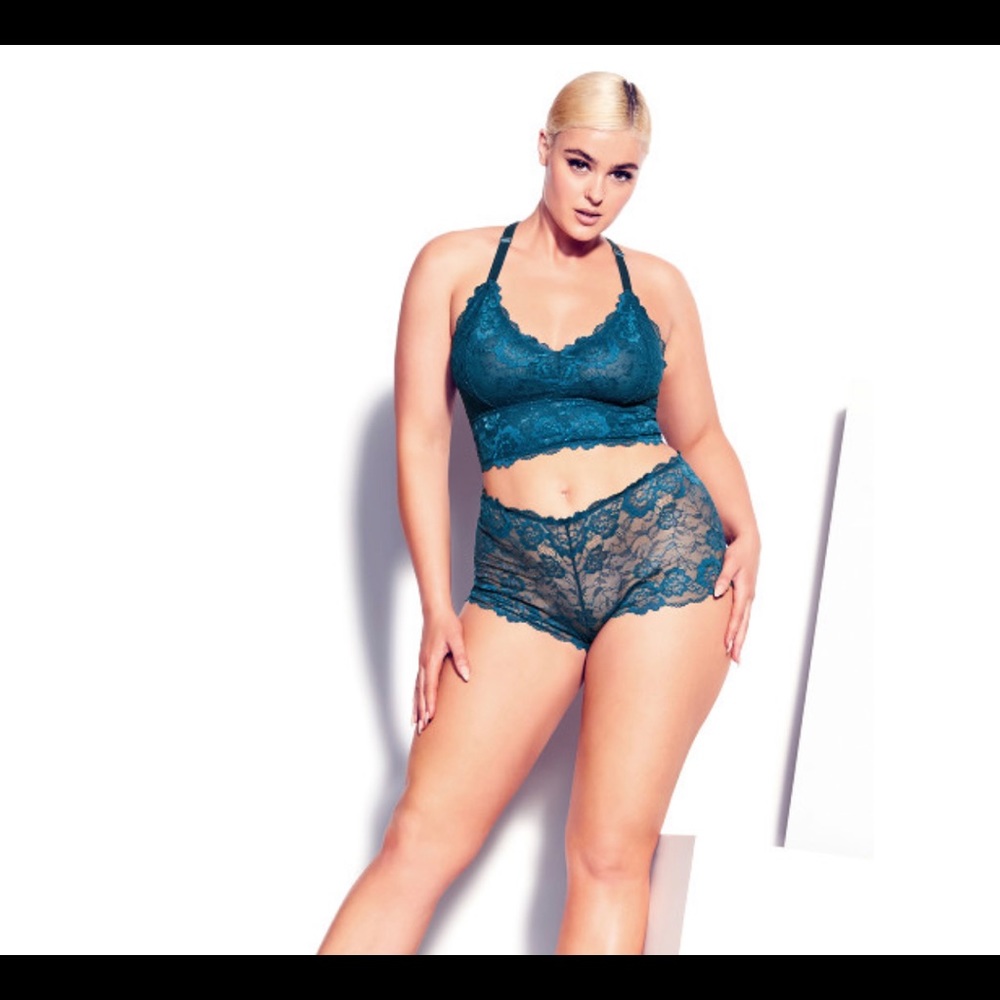 City Chic Kira Lace Boyshort